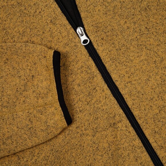 Куртка с капюшоном унисекс Gotland, горчичная Куртка с капюшоном унисекс Gotland, горчичная