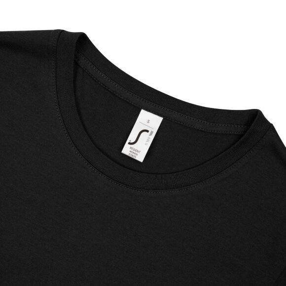 Футболка женская Regent Women, черная Футболка женская Regent Women, черная