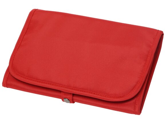 Несессер для путешествий со съемной косметичкой Flat, красный Несессер для путешествий со съемной косметичкой Flat, красный
