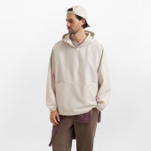 Ветровка (анорак) оверсайз унисекс RISSMAN, бежевая, размер M/L