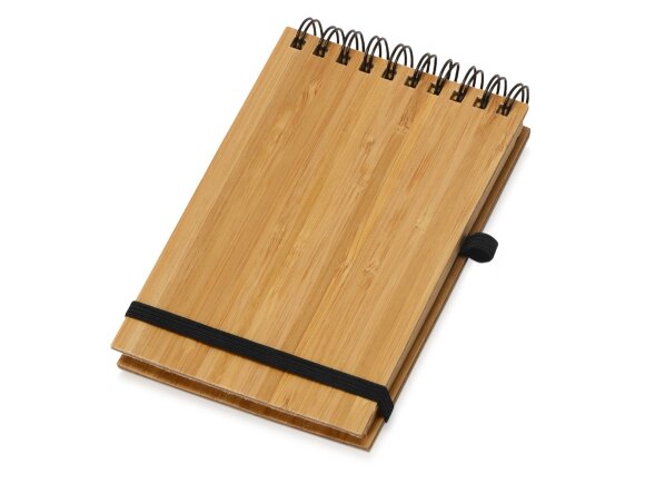 Блокнот B7 Kawasaki с обложкой из бамбука, натуральный Блокнот B7 Kawasaki с обложкой из бамбука, натуральный