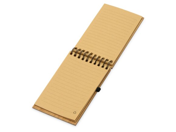 Блокнот B7 Kawasaki с обложкой из бамбука, натуральный Блокнот B7 Kawasaki с обложкой из бамбука, натуральный
