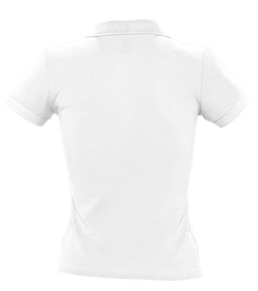 Рубашка поло женская People 210, белая