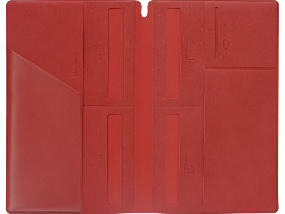 Семейный органайзер для путешествия Favor, красный Семейный органайзер для путешествия Favor, красный