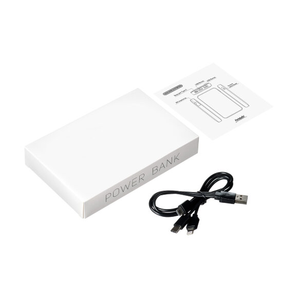 Внешний аккумулятор с подсветкой Ancor 5000 mAh, красный Внешний аккумулятор с подсветкой Ancor 5000 mAh, красный