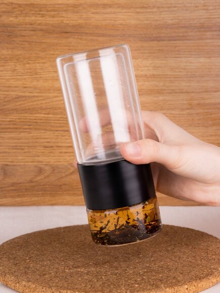 Бутылка для заваривания Cultivar, черная Бутылка для заваривания Cultivar, черная