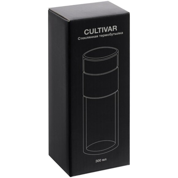 Бутылка для заваривания Cultivar, черная Бутылка для заваривания Cultivar, черная