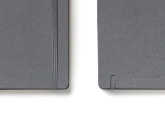 Записная книжка Moleskine Classic (в линейку) в твердой обложке, Pocket (9x14см), серый Записная книжка Moleskine Classic (в линейку) в твердой обложке, Pocket (9x14см), серый