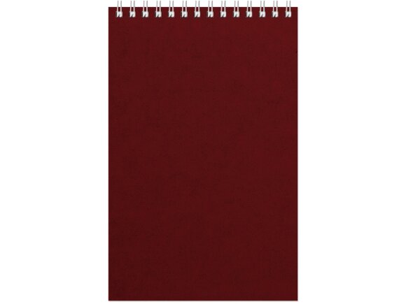 Бизнес - блокнот Альт А5 (127 х 198 мм) Office 60 л., бордовый