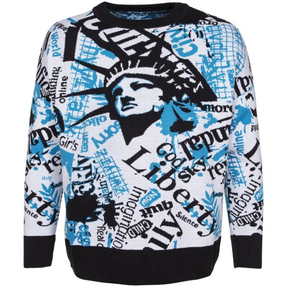 Свитер оверсайз на заказ Tricksy Net, акрил Свитер оверсайз на заказ Tricksy Net, акрил