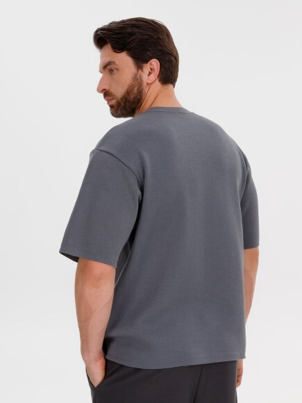 Джемпер с коротким рукавом Siluetti Volumica, серый