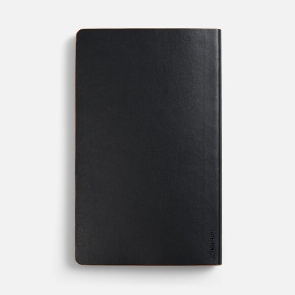 Ежедневник Trait, недатированный, черный с оранжевым Ежедневник Trait, недатированный, черный с оранжевым