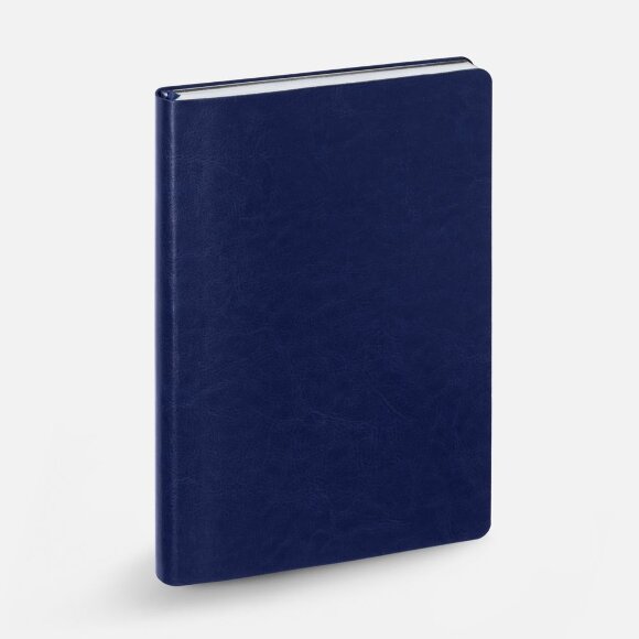 Ежедневник Nebraska Flex, недатированный, синий с серебром Ежедневник Nebraska Flex, недатированный, синий с серебром