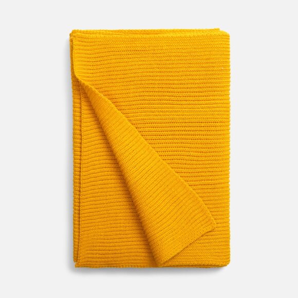 Шарф Nobilis Mono, желтый (медовый) Шарф Nobilis Mono, желтый (медовый)