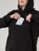 Худи унисекс с карманом на груди Chest Pocket, черное Худи унисекс с карманом на груди Chest Pocket, черное