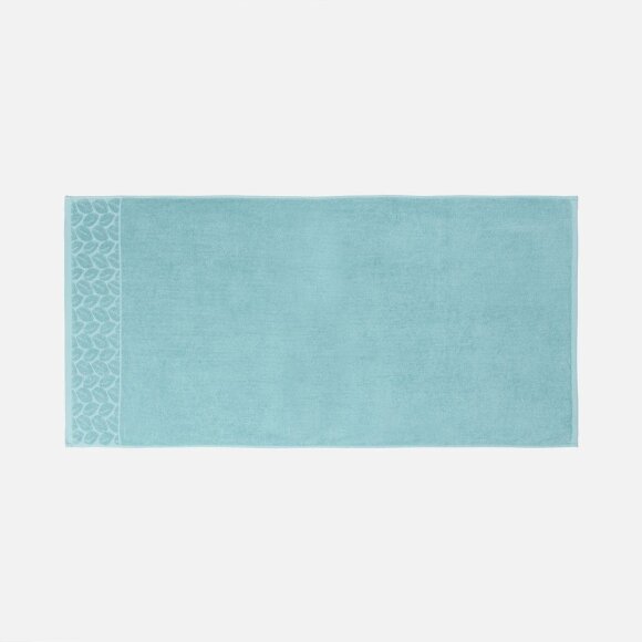 Полотенце махровое Hoya, среднее, голубое