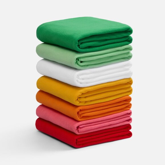 Флисовый плед Warm&Peace, розовый (коралловый)