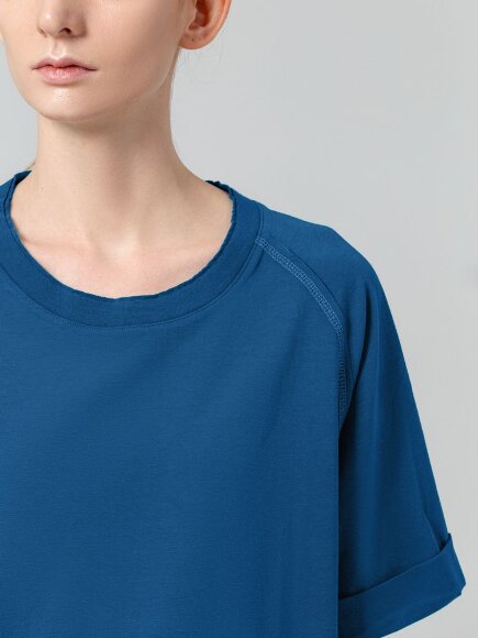 Футболка унисекс Vozduh 1.0, синяя Футболка унисекс Vozduh 1.0, синяя