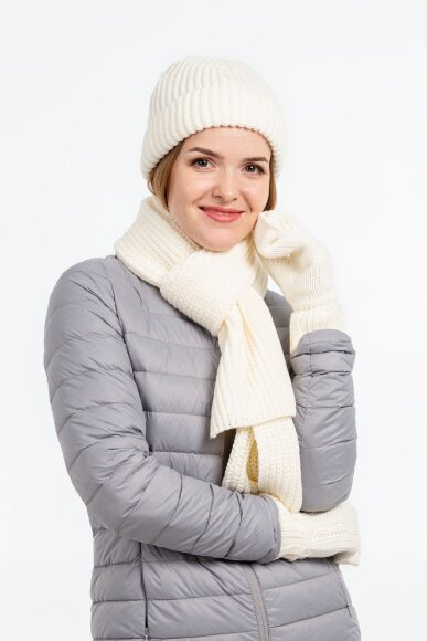 Шарф Nordkapp, молочно-белый Шарф Nordkapp, молочно-белый