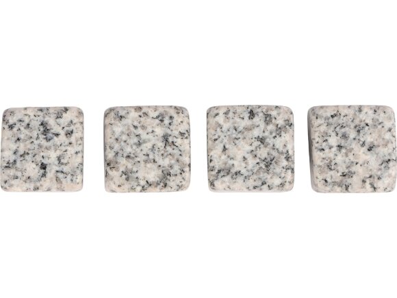 Камни для виски Gentleman в бархатном мешочке, 4 шт, серый Камни для виски Gentleman в бархатном мешочке, 4 шт, серый