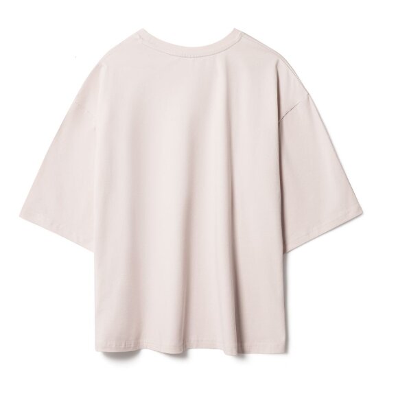 Футболка унисекс оверсайз Street Vibes, бежевая Футболка унисекс оверсайз Street Vibes, бежевая