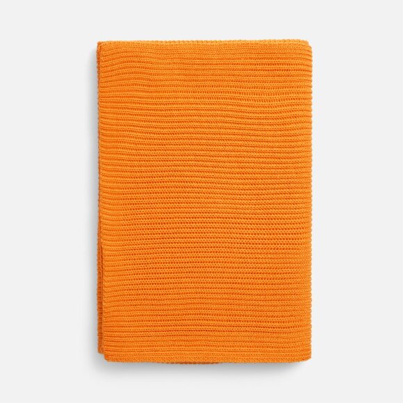 Шарф Nobilis Mono, оранжевый (абрикос)