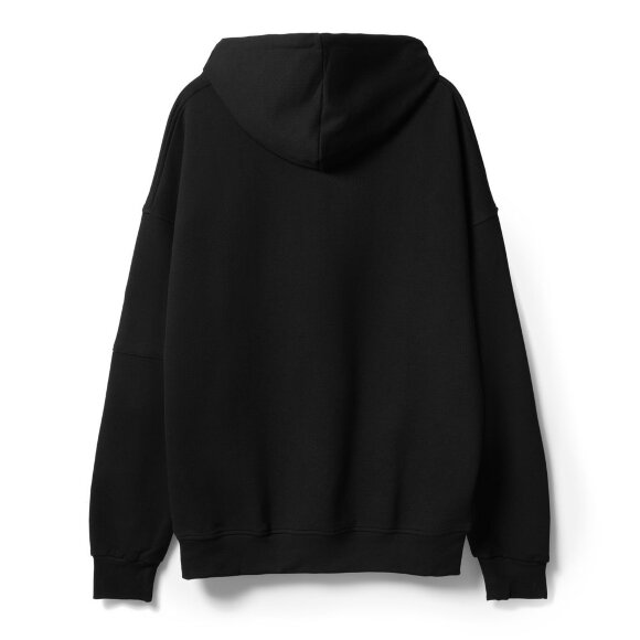 Худи унисекс Hand Some, черное Худи унисекс Hand Some, черное