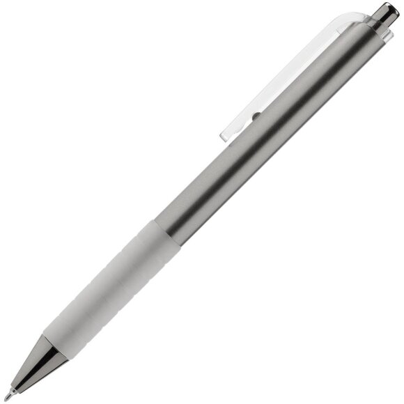 Ручка шариковая Easy Grip, серебристая Ручка шариковая Easy Grip, серебристая