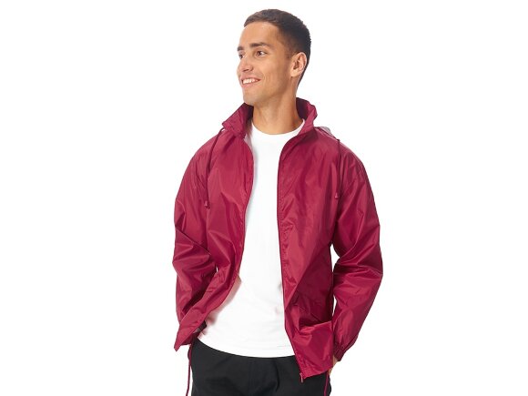 Ветровка Miami мужская с чехлом, красный Ветровка Miami мужская с чехлом, красный