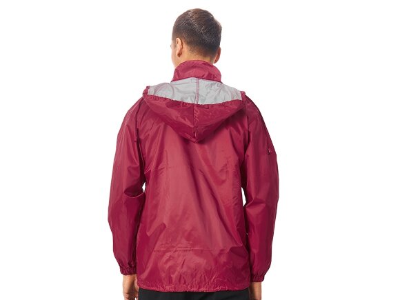 Ветровка Miami мужская с чехлом, красный Ветровка Miami мужская с чехлом, красный