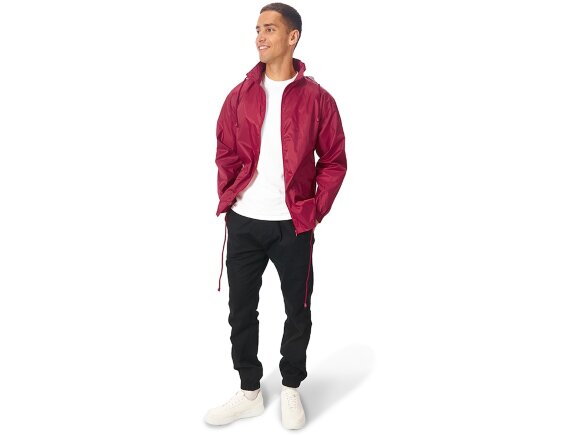 Ветровка Miami мужская с чехлом, красный Ветровка Miami мужская с чехлом, красный