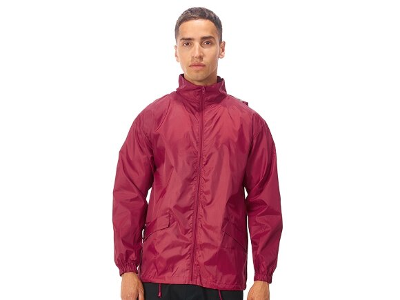 Ветровка Miami мужская с чехлом, красный Ветровка Miami мужская с чехлом, красный