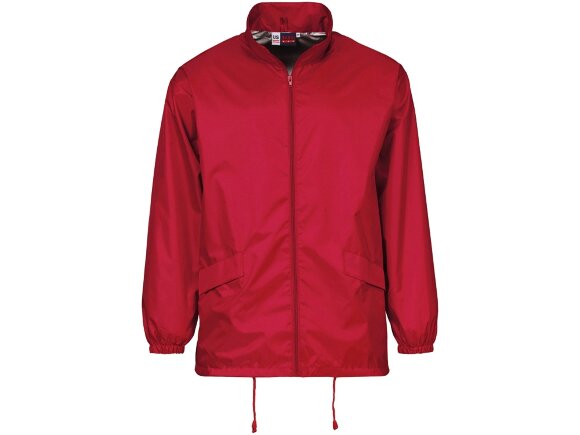 Ветровка Miami мужская с чехлом, красный Ветровка Miami мужская с чехлом, красный