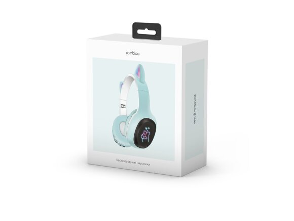 Беспроводные наушники Rombica MySound BH-19 Blue Беспроводные наушники Rombica MySound BH-19 Blue