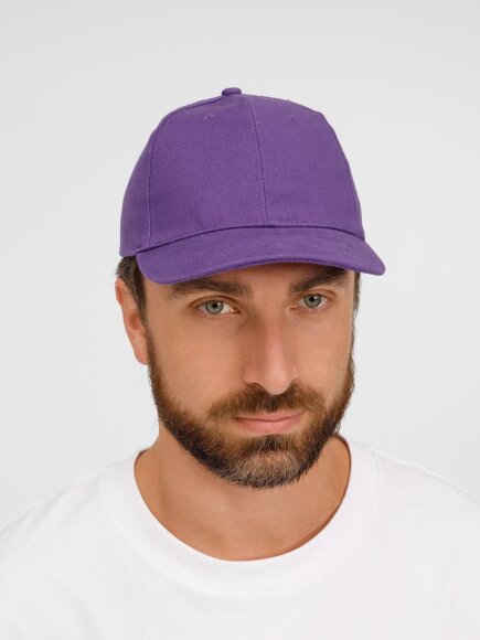 Бейсболка Buffalo, темно-фиолетовая