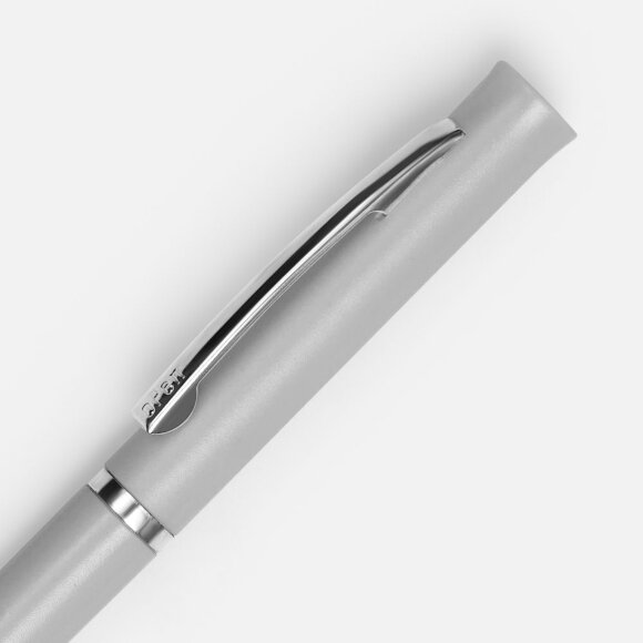 Ручка шариковая Euro Chrome, серая Ручка шариковая Euro Chrome, серая