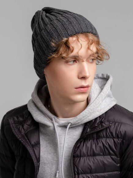 Шапка Norfold, черный меланж Шапка Norfold, черный меланж