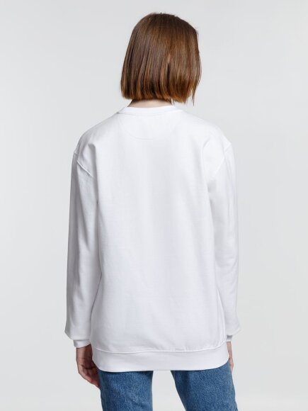 Свитшот унисекс Columbia, белый Свитшот унисекс Columbia, белый