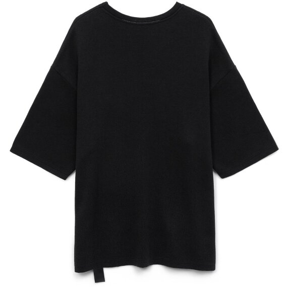 Джемпер с коротким рукавом Siluetti Volumica, черный