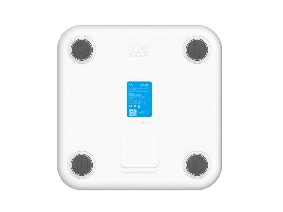 Умные диагностические весы с Wi-Fi Picooc S3 White V2 (6924917717346), белый Умные диагностические весы с Wi-Fi Picooc S3 White V2 (6924917717346), белый