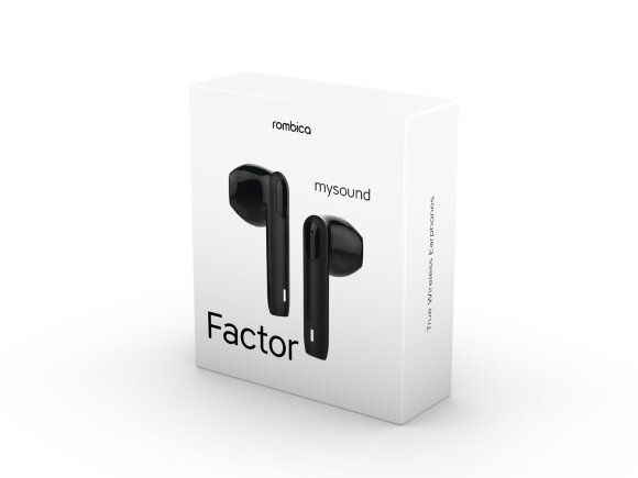Наушники Rombica Mysound Factor Black Наушники Rombica Mysound Factor Black