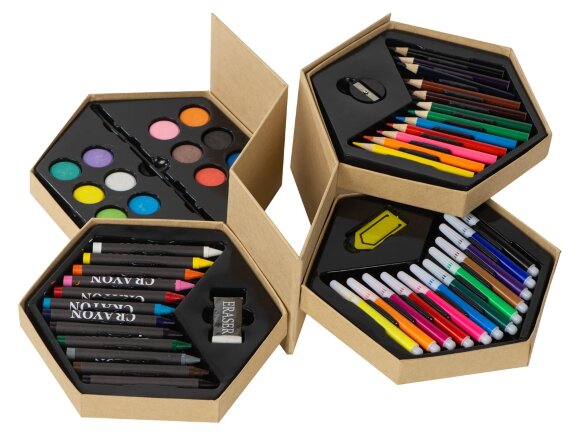 Набор из 52 предметов для рисования Pandora Набор из 52 предметов для рисования Pandora