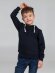 Толстовка с капюшоном детская Kirenga Kids, темно-синяя Толстовка с капюшоном детская Kirenga Kids, темно-синяя