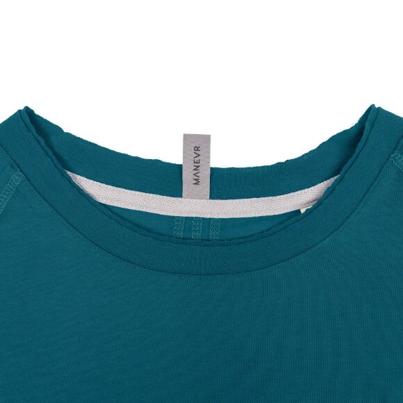 Футболка унисекс Vozduh 1.0, темно-бирюзовая Футболка унисекс Vozduh 1.0, темно-бирюзовая