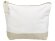 Косметичка хлопковая Cotton, белый/бежевый Косметичка хлопковая Cotton, белый/бежевый
