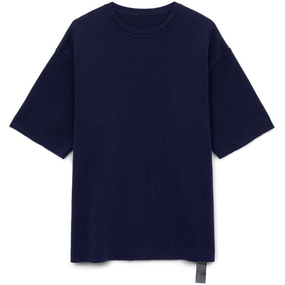 Джемпер с коротким рукавом Siluetti Volumica, темно-синий