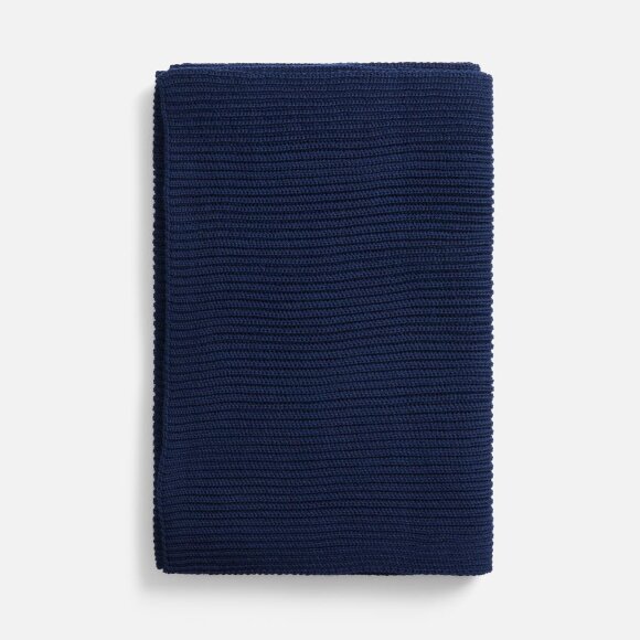 Шарф Nobilis Mono, темно-синий