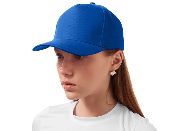 Бейсболка Florida 5-ти панельная, классический синий Бейсболка Florida 5-ти панельная, классический синий