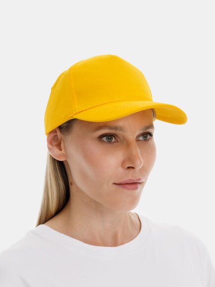 Бейсболка Long Beach, желтая Бейсболка Long Beach, желтая