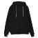 Толстовка на молнии с капюшоном Unit Siverga, черная Толстовка на молнии с капюшоном Unit Siverga, черная